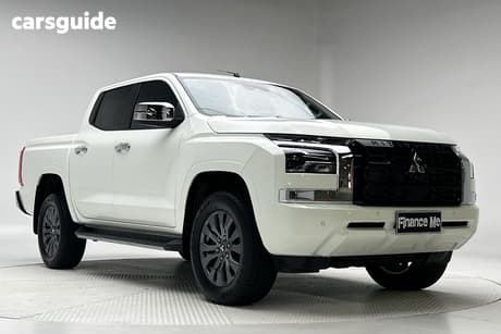 White 2025 Mitsubishi Triton Double Cab Pick Up Gls (4X4)