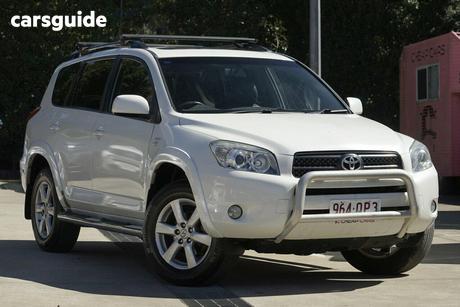 White 2007 Toyota RAV4 Wagon Cruiser L (4X4)