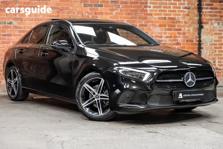 Black 2019 Mercedes-Benz A200 Sedan