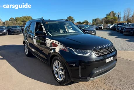 Black 2018 Land Rover Discovery Wagon Td6 Se