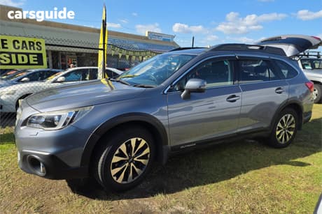 Grey 2015 Subaru Outback Wagon 2.5I Premium