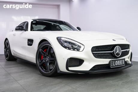 White 2016 Mercedes-Benz AMG GT Coupe S