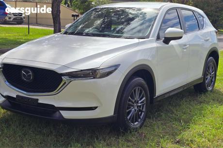 White 2019 Mazda CX-5 Wagon Maxx Sport (4X4)