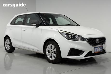 White 2020 MG MG3 Hatchback Core