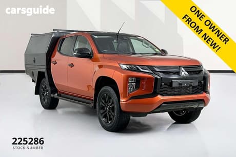 Orange 2022 Mitsubishi Triton Double Cab Pick Up Gsr (4X4)