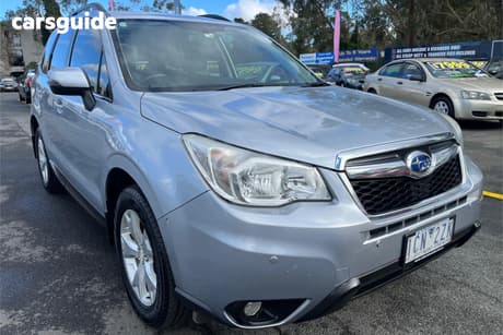 Silver 2013 Subaru Forester Wagon 2.0D-L