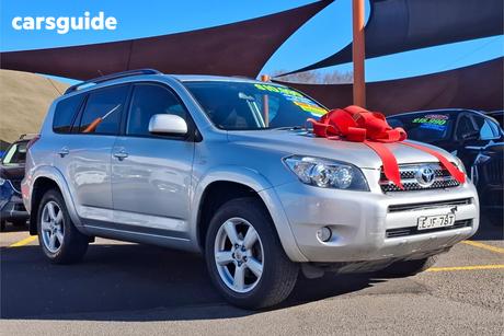 Silver 2008 Toyota RAV4 Wagon Sx6