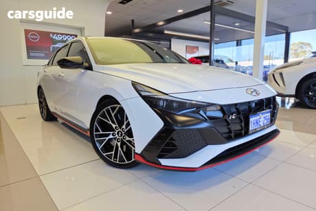White 2022 Hyundai I30 Sedan N Premium With Sunroof