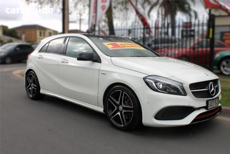 White 2016 Mercedes-Benz A250 Hatchback Sport