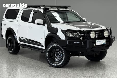 White 2017 Holden Colorado Crew Cab Pickup Ls (4X4)