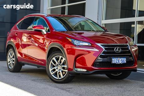 Red 2017 Lexus NX200T Wagon Luxury (Fwd)
