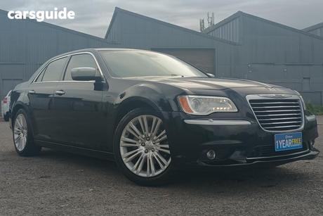 Black 2012 Chrysler 300 Sedan C Luxury