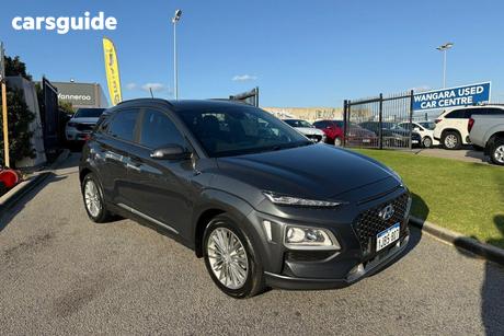 Grey 2017 Hyundai Kona Wagon Elite