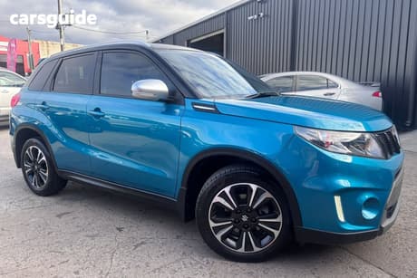 Turquoise 2017 Suzuki Vitara Wagon S Turbo (2Wd) (Qld)