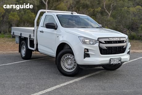 White 2022 Isuzu D-MAX Cab Chassis Sx (4X2) High-Ride