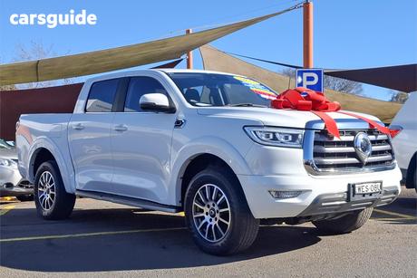 White 2022 GWM UTE Dual Cab Utility Cannon (4X4)