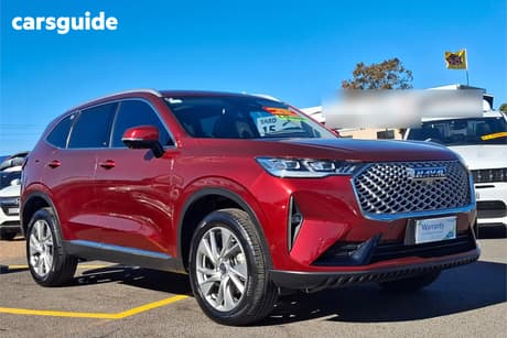 Red 2022 GWM Haval H6 Wagon Ultra