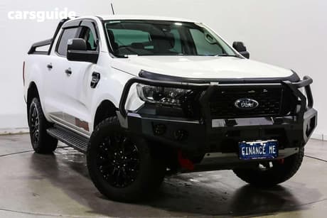 White 2019 Ford Ranger Double Cab Pick Up Fx4 2.0 (4X4) Special Edition