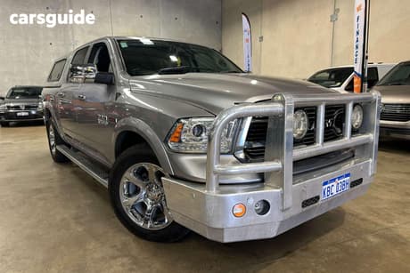 Silver 2020 RAM 1500 Crew Cab Utility Laramie (4X4) Fd3.9