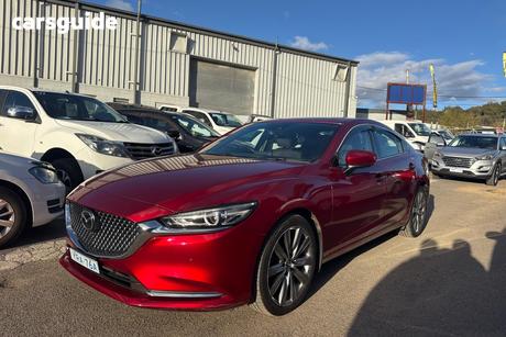 Red 2019 Mazda 6 Sedan Atenza