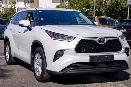 White 2024 Toyota Kluger Wagon Gx 2Wd
