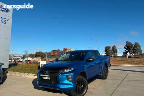 Blue 2022 Mitsubishi Triton Double Cab Pick Up Glx-R (4X2)