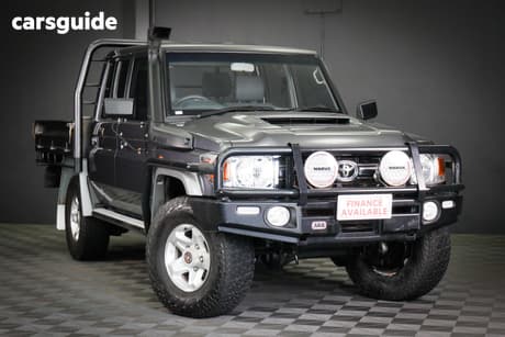 Grey 2020 Toyota Landcruiser Double Cab Chassis Gxl (4X4)