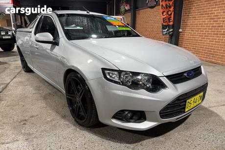 Silver 2012 Ford Falcon Ute Tray XR6 FG MK2