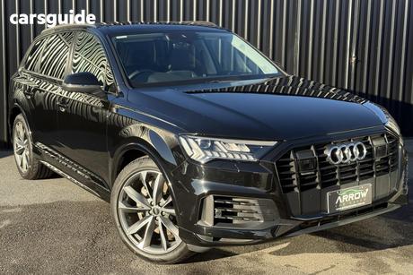 Black 2021 Audi Q7 SUV 45 TDI QUATTRO MHEV
