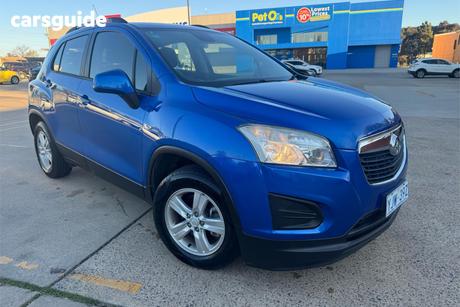 Blue 2014 Holden Trax Wagon Ls