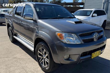 Grey 2008 Toyota Hilux Dual Cab Pick-up Sr5 (4X4)
