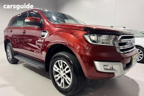 Orange 2015 Ford Everest SUV TREND UA