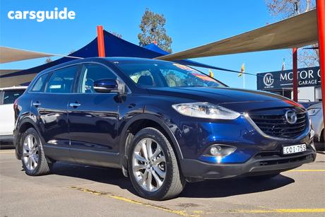 Blue 2012 Mazda CX-9 Wagon Luxury
