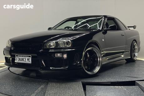 Black 1998 Nissan Skyline Coupe R34 25GT-T 2DR COUPE 4SP AUTO 2.5T