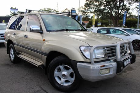 Gold 2004 Toyota Landcruiser Wagon Gxl (4X4)