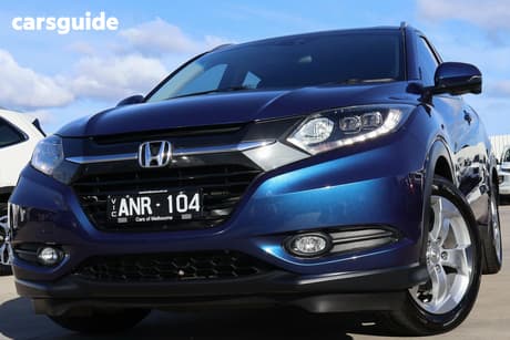 Blue 2017 Honda HR-V Wagon Vti-S
