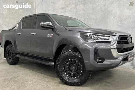Grey 2023 Toyota Hilux Double Cab Pick Up Sr5 Hi-Rider (4X2)