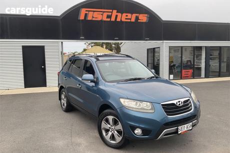 Blue 2011 Hyundai Santa FE Wagon Highlander Crdi (4X4)