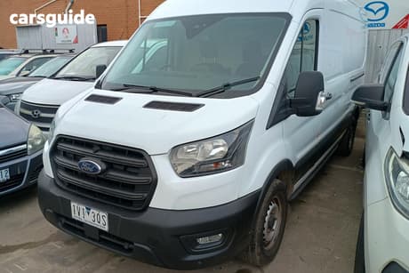 White 2021 Ford Transit Van 350L Lwb (Fwd) Srw