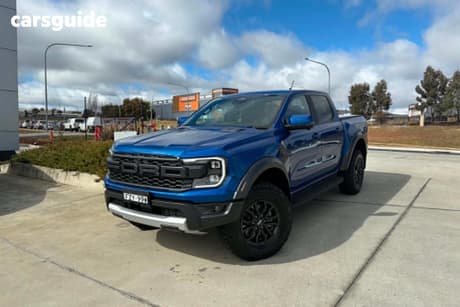 Blue 2025 Ford Ranger Double Cab Pick Up Raptor 3.0 (4X4)
