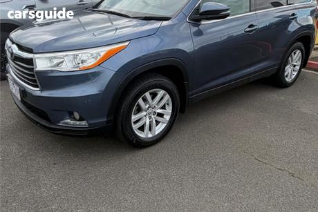 Blue 2014 Toyota Kluger Wagon Gx (4X4)