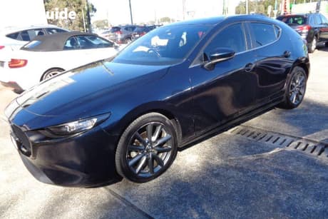 Blue 2020 Mazda 3 Hatchback G20 Evolve