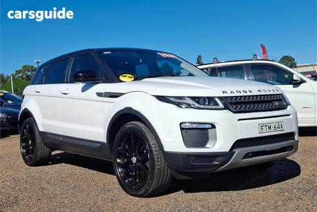 White 2016 Land Rover Range Rover Evoque Wagon Td4 150 Se