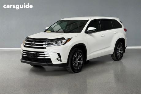White 2018 Toyota Kluger Wagon Gx (4X4)