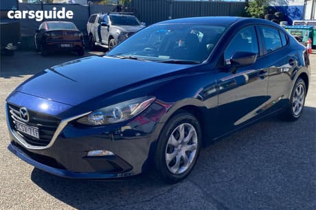 Blue 2014 Mazda 3 Sedan Neo