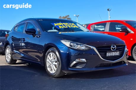 Blue 2015 Mazda 3 Hatchback Neo