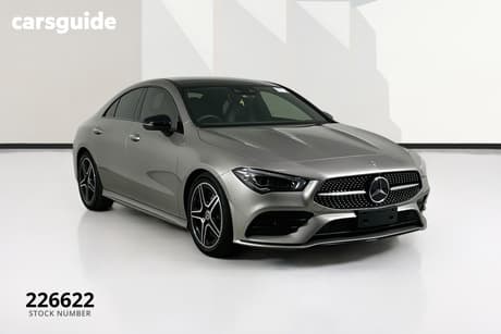 Beige 2020 Mercedes-Benz CLA250 Coupe 4Matic
