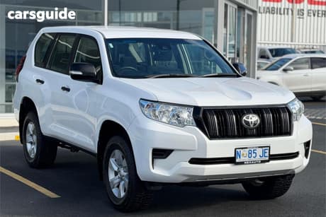 White 2019 Toyota Landcruiser Prado Wagon Gx (4X4)