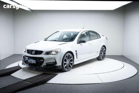 White 2016 Holden Commodore Sedan Ss Black Pack