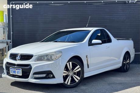 White 2014 Holden UTE Utility Sv6